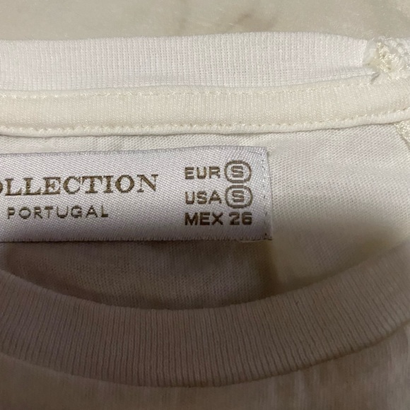 Zara Collection Juniors Vintage Top Blouse Sz S - Picture 8 of 10